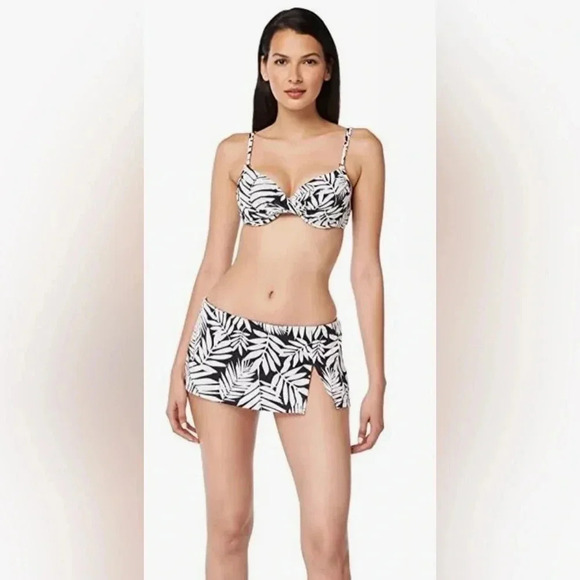 Bleu Rod Beattie Urban Oasis Twist Front Bikini Swim Top & Skirted Bottom Sz 14 - Picture 2 of 10